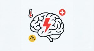 Image 2 : A checklist of "Red Flag" symptoms that require immediate medical attention, with warning icons.