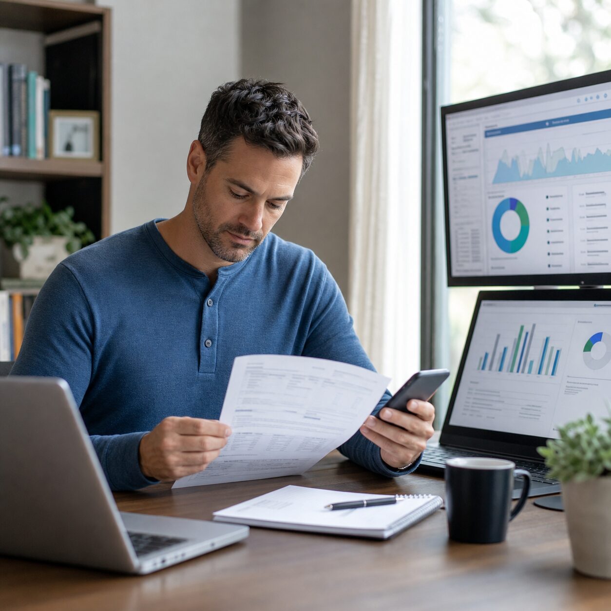 Reviewing financial accounts after a data breach