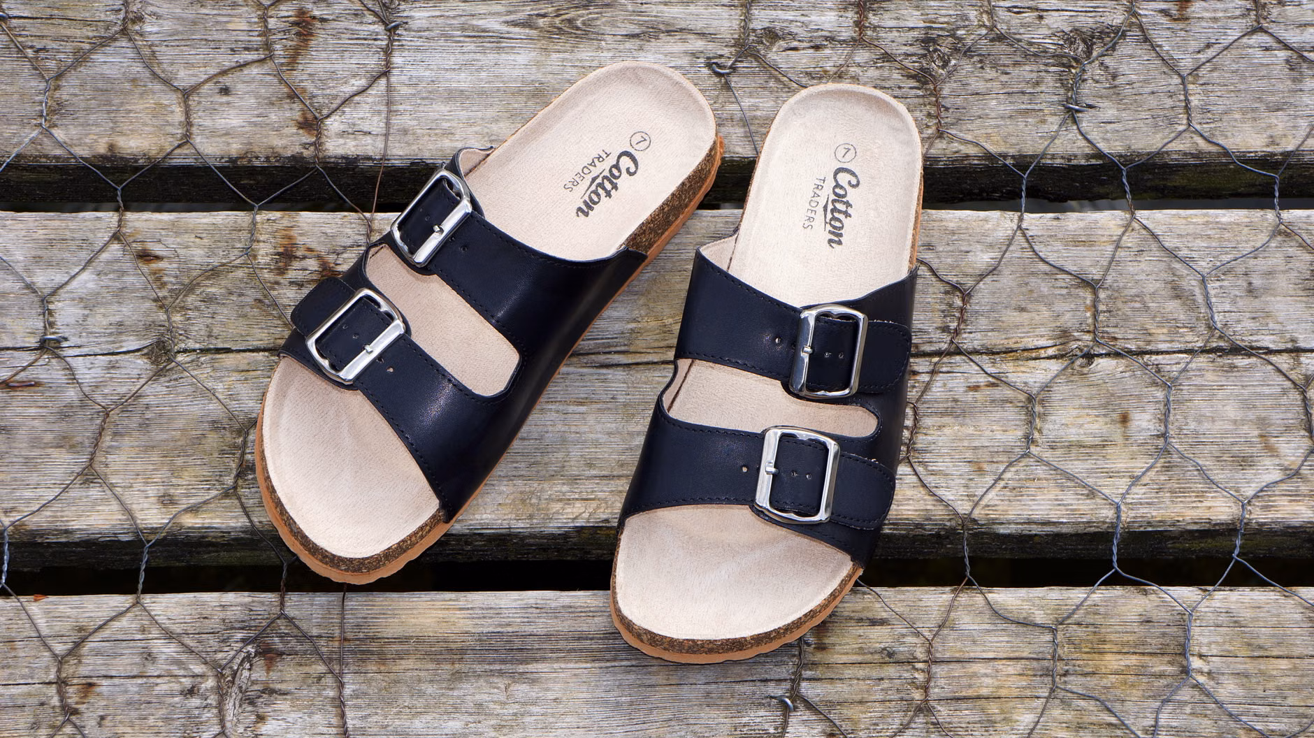 A pair of supportive, non-slip walking sandals suitable for tropical travel.