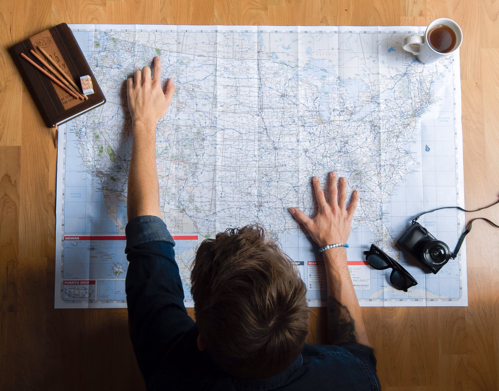 Travel with Confidence: Mastering Offline Digital Maps for Senior Independence 3 A prepared traveler with both digital and physical navigation tools.