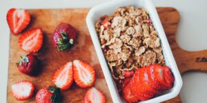 A healthy, balanced meal containing natural sources of Vitamin K2.