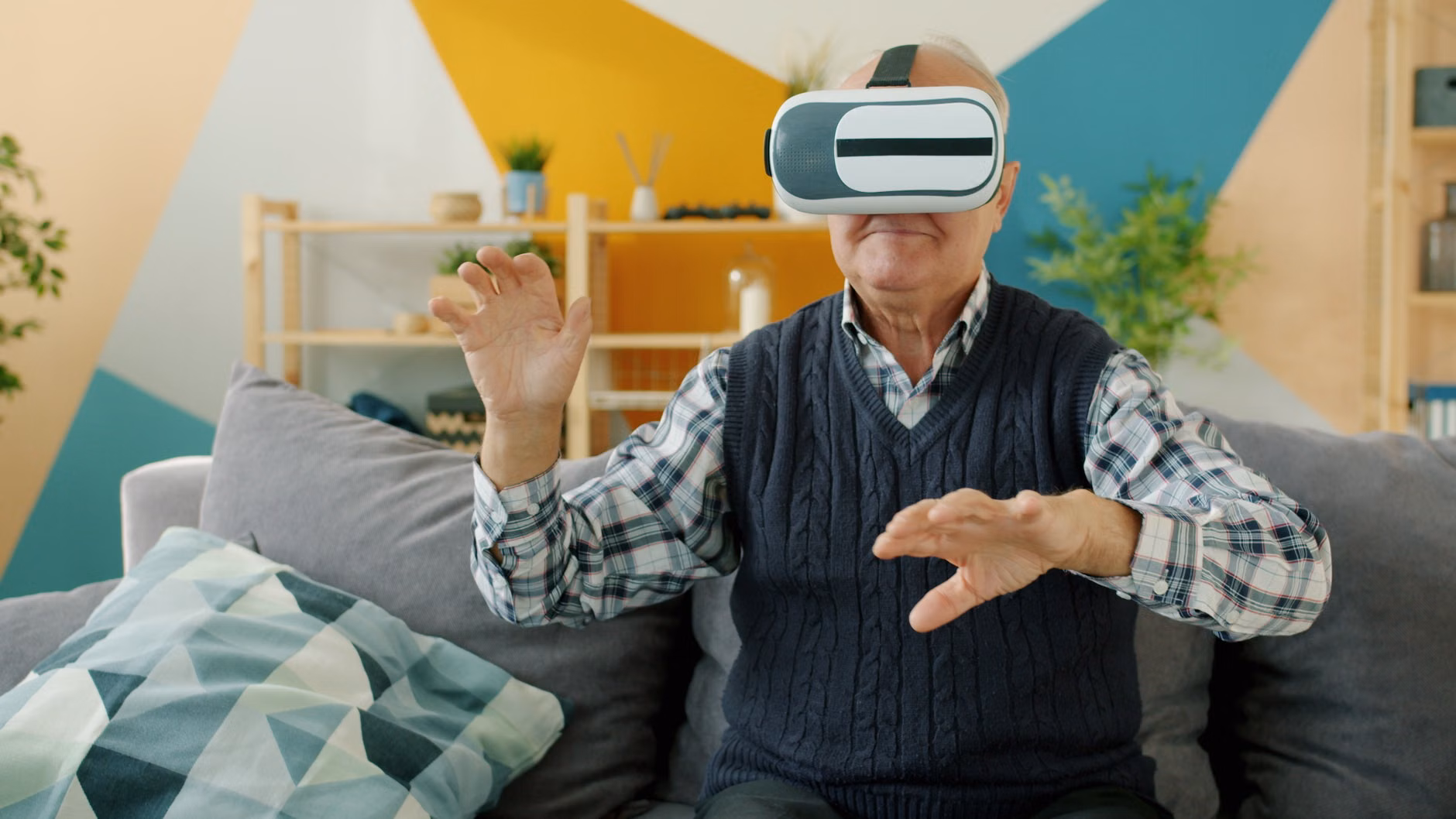 Museum Digital Access 2026: A Practical Guide for Enhanced Cultural Exploration 1 Older adult using augmented reality glasses to view digital museum content.