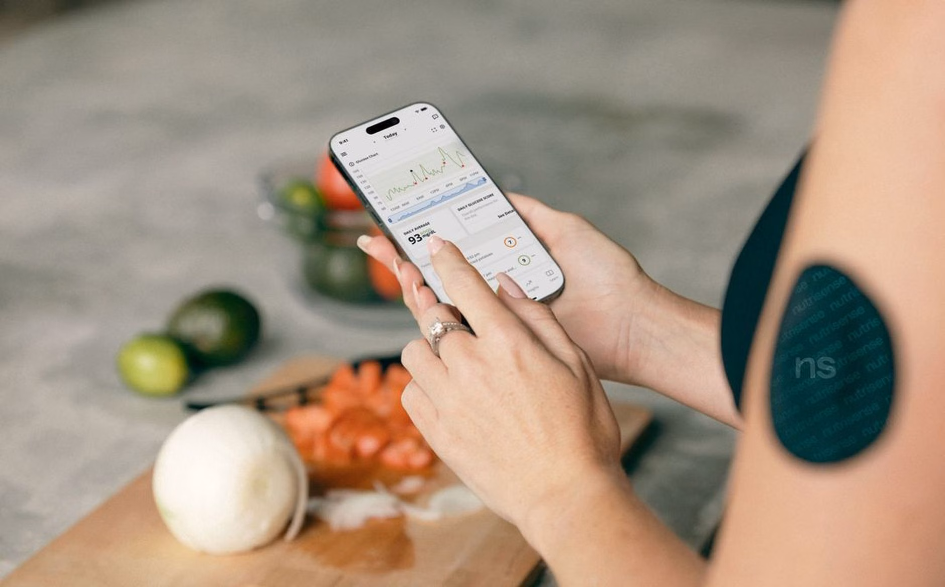 Digital Health Portals in 2026: Navigating New Global Standards for Senior Care 1 Senior person looking at health data on a smartphone.