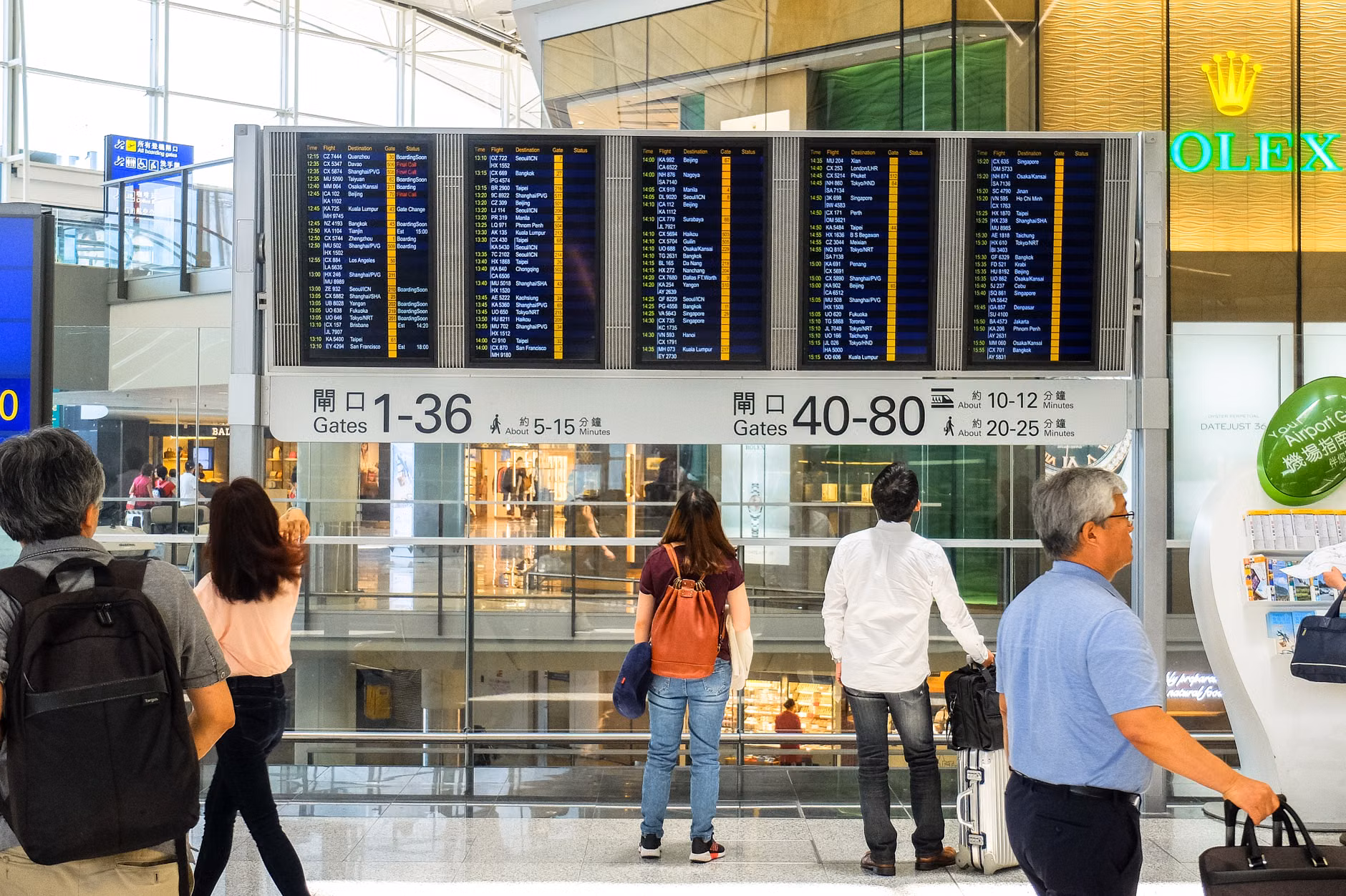 Navigating Accessible Ferry Travel: A Comprehensive Guide for Seniors 1 Senior traveler reading clear digital departure information at a ferry terminal.
