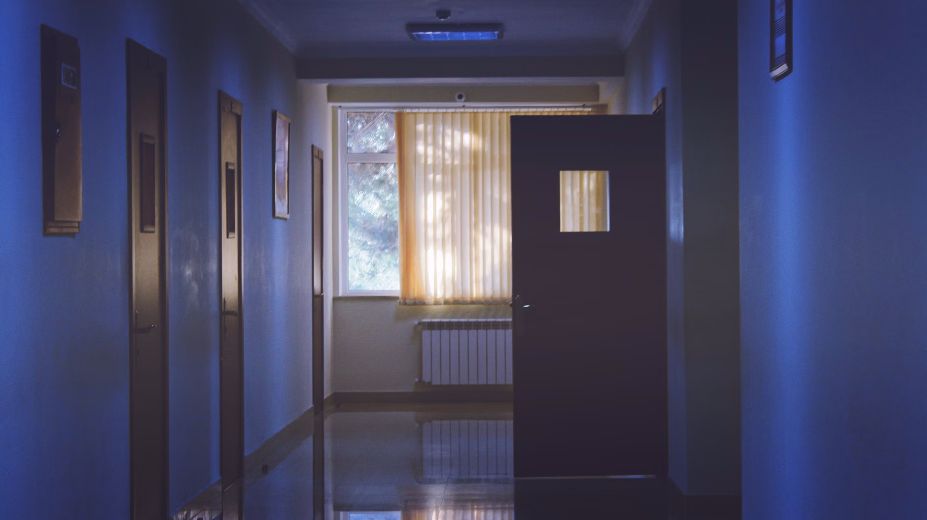 Optimizing Your Sleep and Mood: 2026 Smart-Home Lighting for Circadian Rhythm Support 3 A night-time view of a hallway with gentle, motion-activated floor lighting.